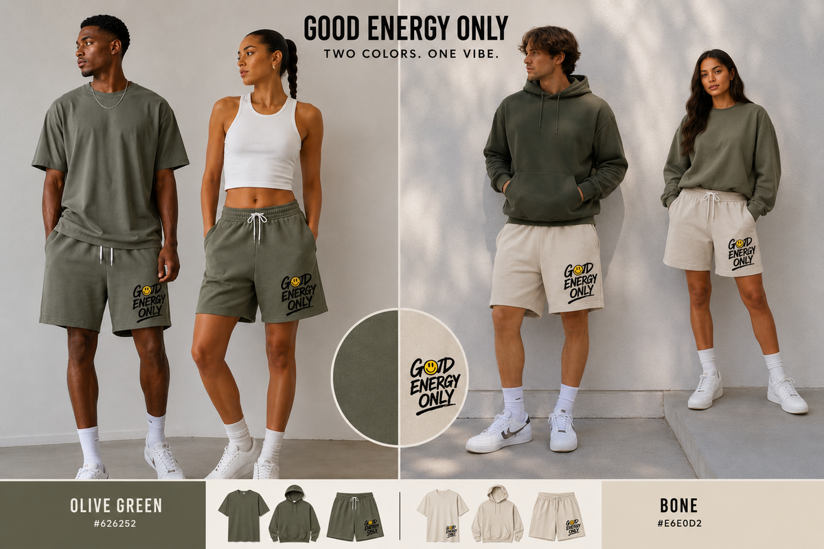 Good Energy Only™ Fleece Shorts