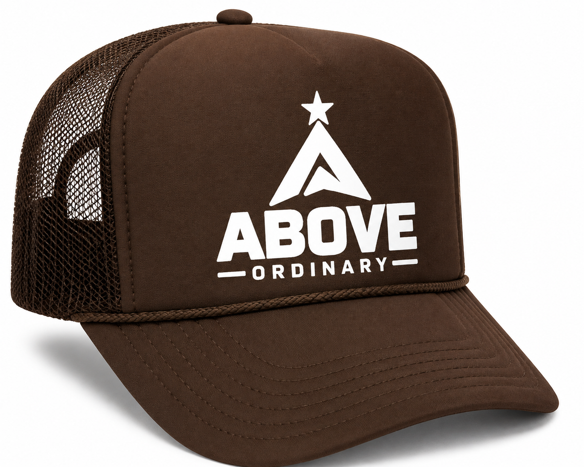 Above Ordinary Snapback Trucker Hat
