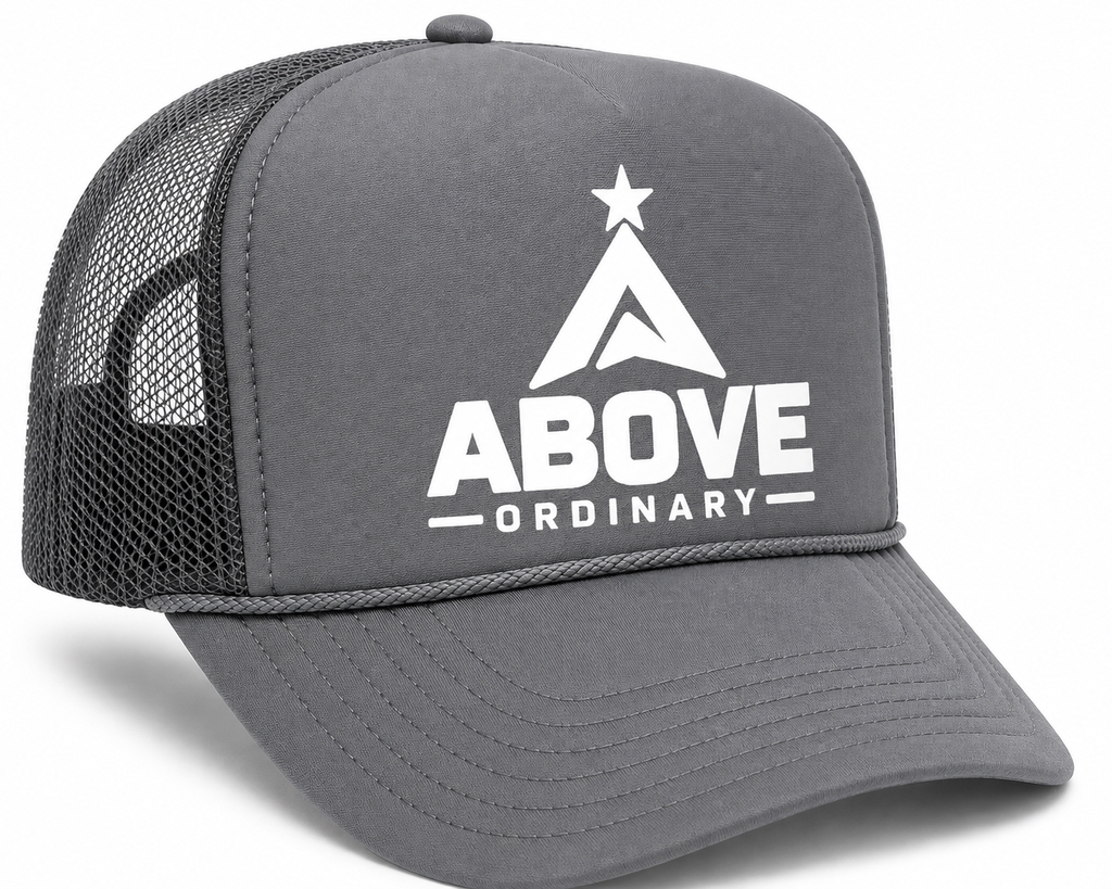 Above Ordinary Snapback Trucker Hat