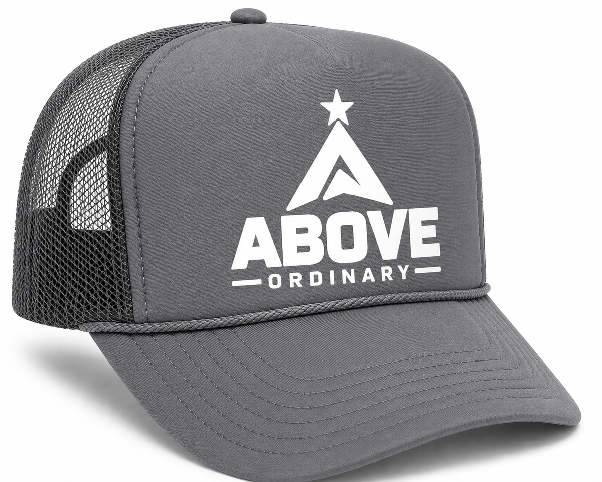 Above Ordinary Snapback Trucker Hat