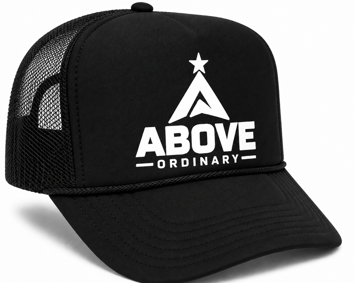 Above Ordinary Snapback Trucker Hat