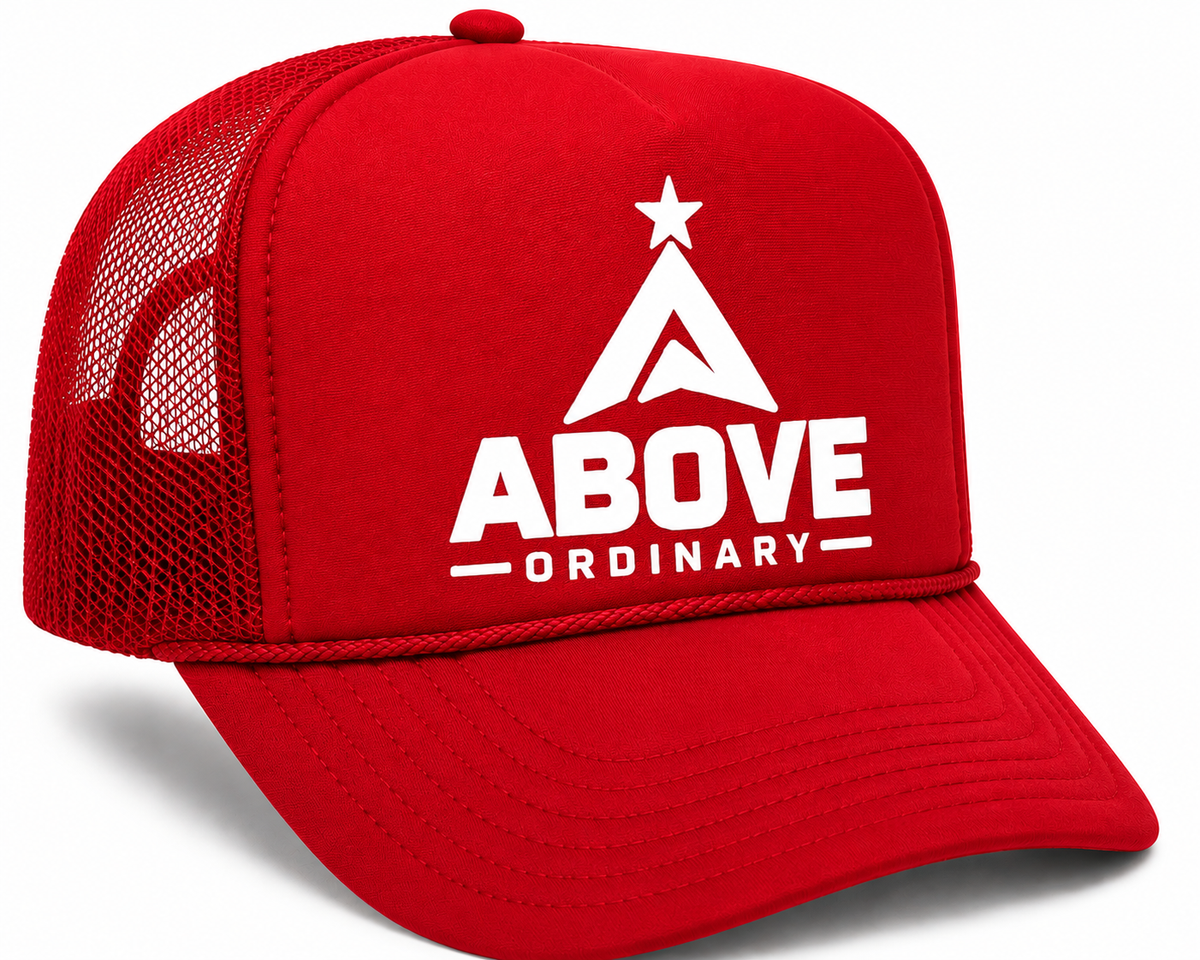 Above Ordinary Snapback Trucker Hat