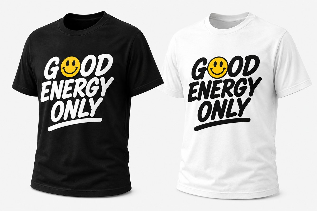 Good Energy Only Graphic T-Shirt