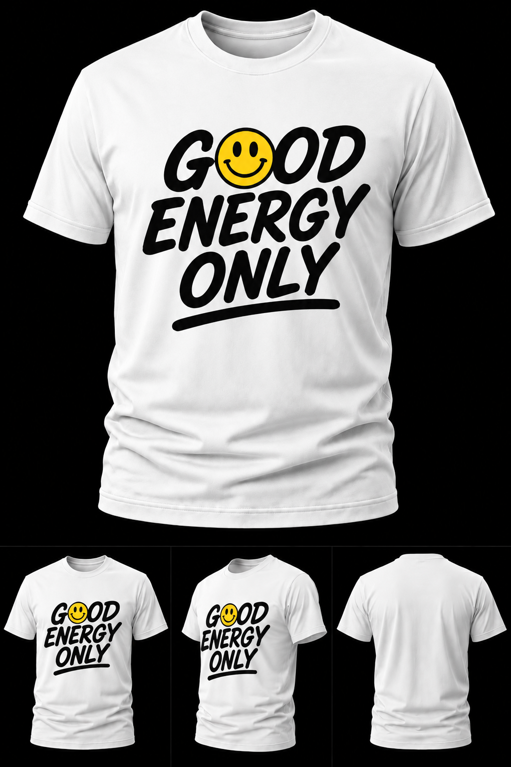 Good Energy Only Graphic T-Shirt