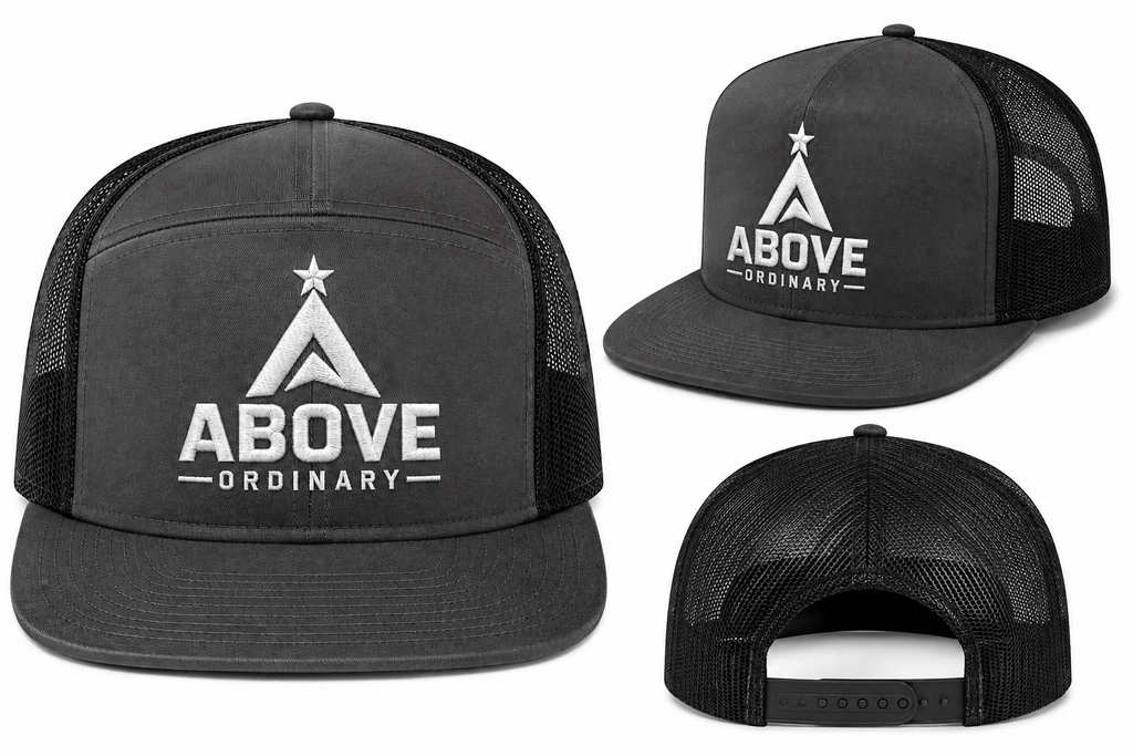 Above Ordinary Trucker Hat