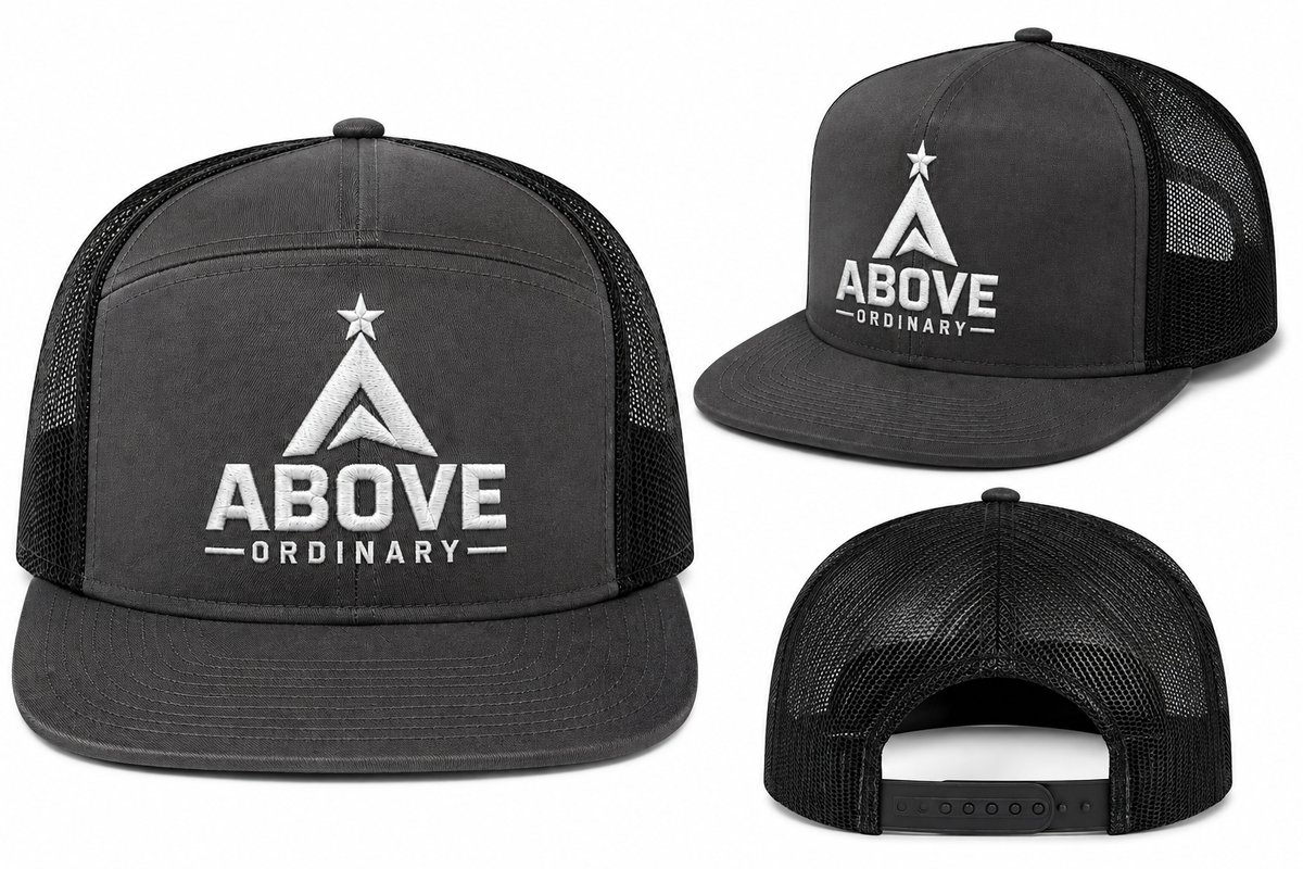 Above Ordinary Trucker Hat
