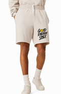 Good Energy Only™ Shorts – Bone