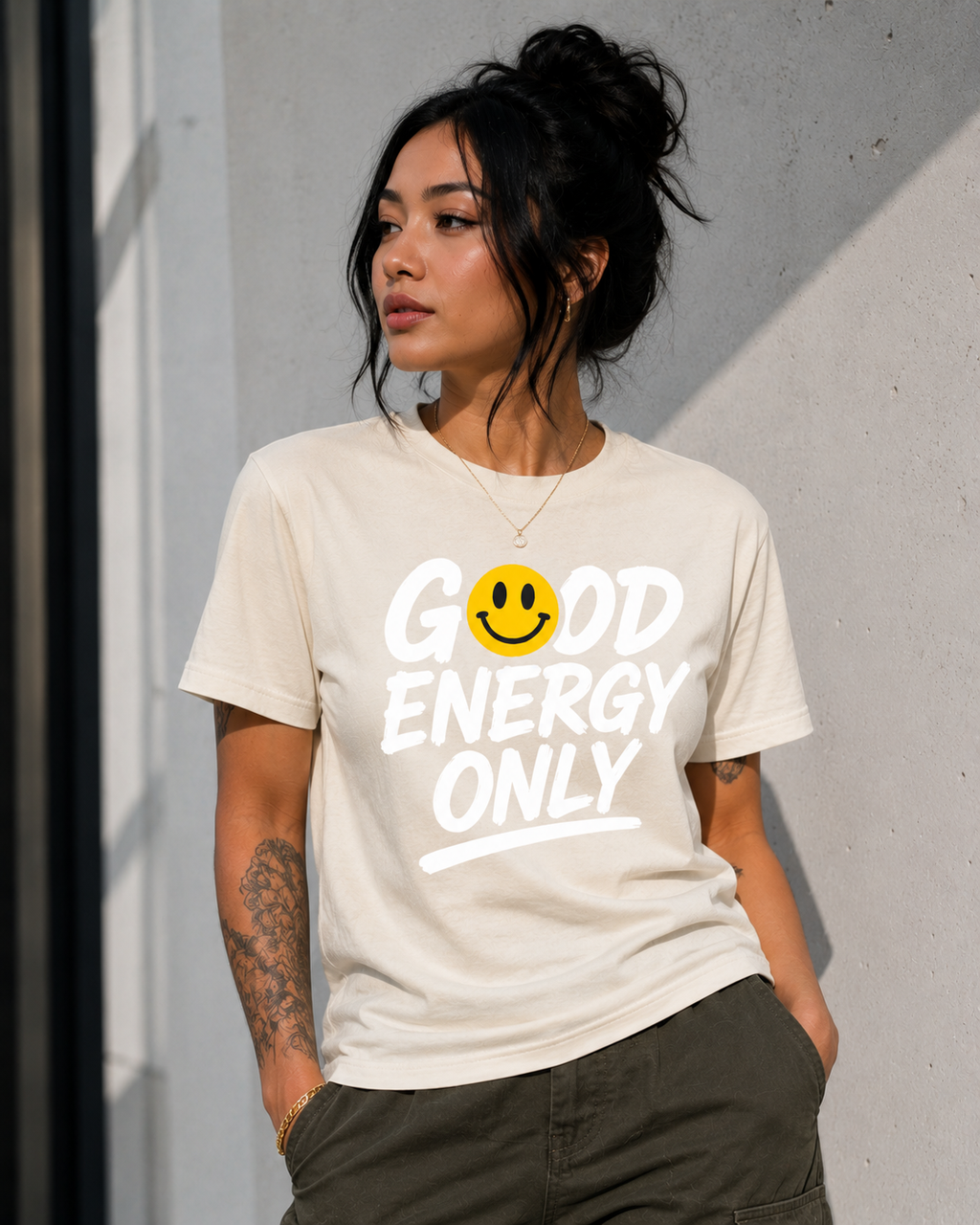 Good Energy Only Graphic T-Shirt